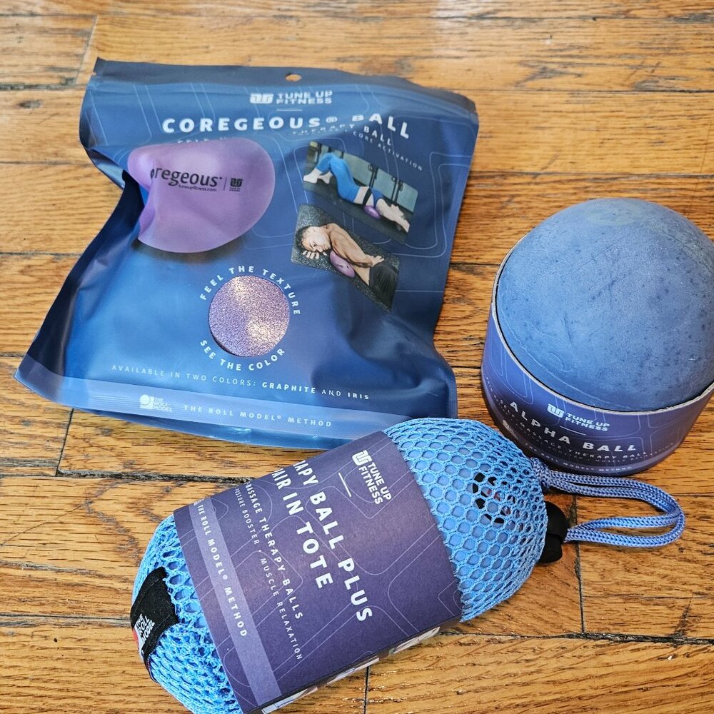 Tune Up Self-Massage Therapy Ball Set PLUS Pair + Coregeous+ Alpha set (New)